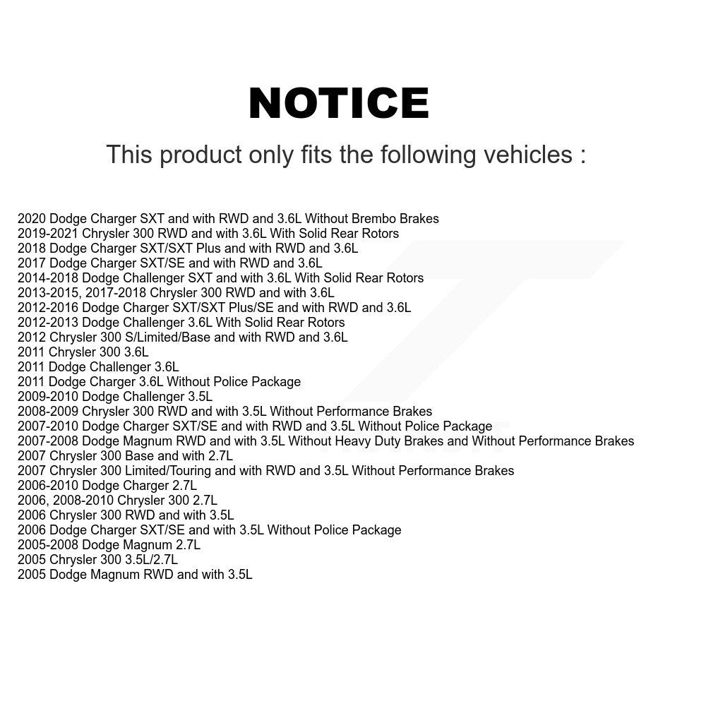 Disc Rotors and Brake Pads Kit-KCG-100032C - Kit.bestparts.ca