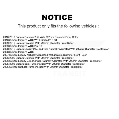 Disc Rotors and Brake Pads Kit-KCG-100059N - Kit.bestparts.ca