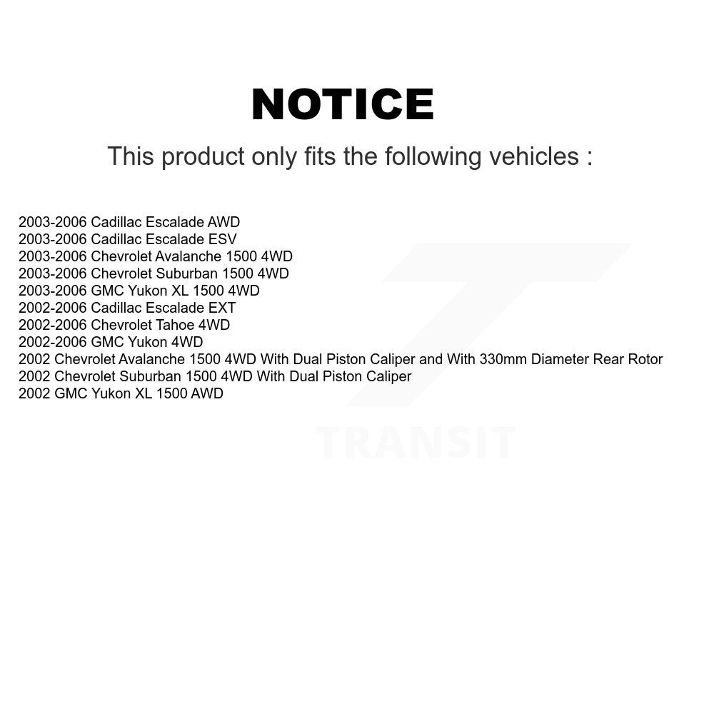 Disc Rotors and Brake Pads Kit-KCG-100065T - Kit.bestparts.ca Kit.bestparts.ca
