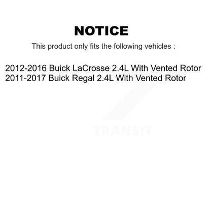 Disc Rotors and Brake Pads Kit-KCG-100107P - Kit.bestparts.ca