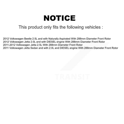 disc rotors and brake pads-kcg-100381s - Kit.bestparts.ca