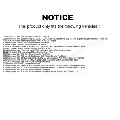 Disc Rotors and Brake Pads Kit-KCG-100451S - Kit.bestparts.ca