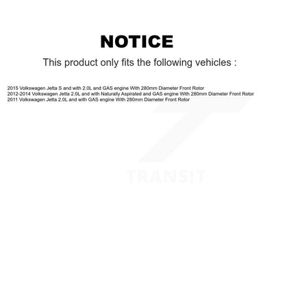 Disc Rotors and Brake Pads Kit-KCG-100455P - Kit.bestparts.ca