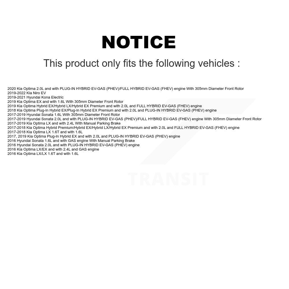 Disc Rotors and Brake Pads Kit-KCG-100546C - Kit.bestparts.ca Kit.bestparts.ca