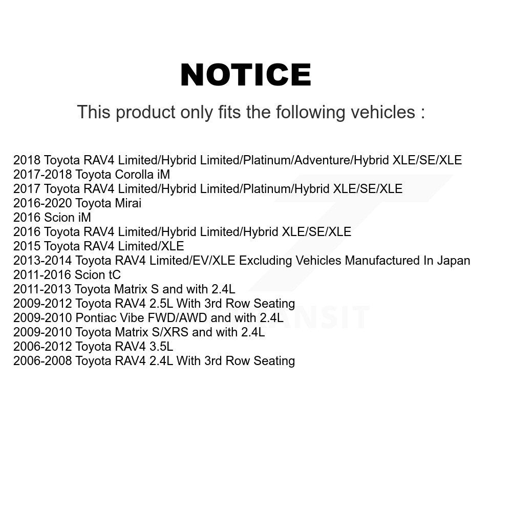 Disc Rotors and Brake Pads Kit-KCG-100606T - Kit.bestparts.ca Kit.bestparts.ca