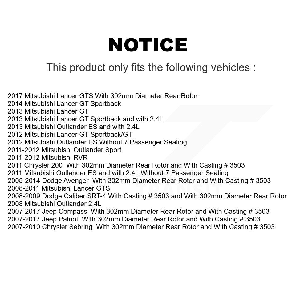 Disc Rotors and Brake Pads Kit-KCG-100697N - Kit.bestparts.ca