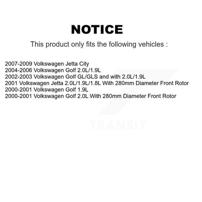 Disc Rotors and Brake Pads Kit-KCG-100815C - Kit.bestparts.ca