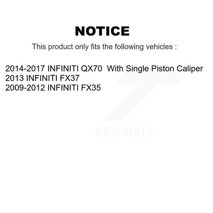 Disc Rotors and Brake Pads Kit-KCG-100921N
