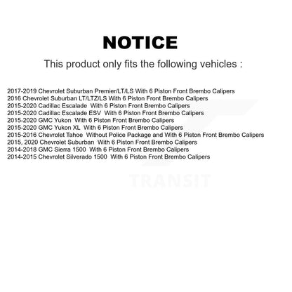 Disc Rotors and Brake Pads Kit-KCG-101171P - Kit.bestparts.ca