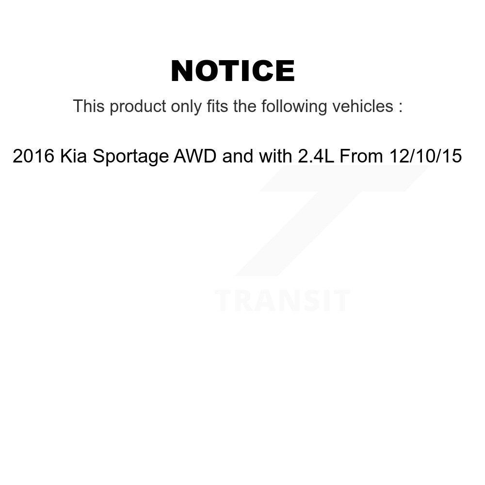 Disc Rotors and Brake Pads Kit-KCG-102211N - Kit.bestparts.ca