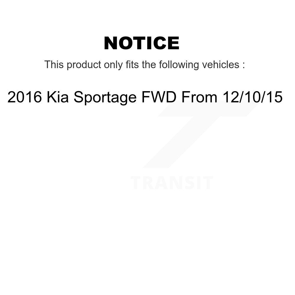 Disc Rotors and Brake Pads Kit-KCG-102213N - Kit.bestparts.ca