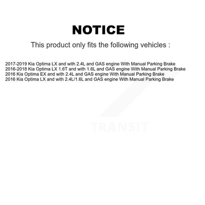 Disc Rotors and Brake Pads Kit-KCG-102223N - Kit.bestparts.ca