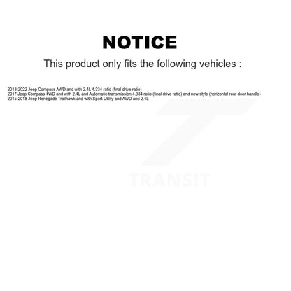 CV Axle Shaft Kit-KCV-100451