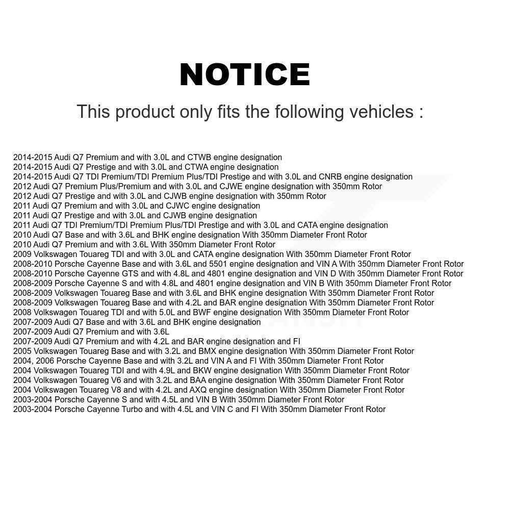 Brake Pads Kit-KCW-101088 - Kit.bestparts.ca Kit.bestparts.ca