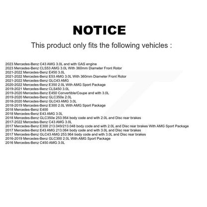 Brake Pads Kit-KCW-101193 - Kit.bestparts.ca