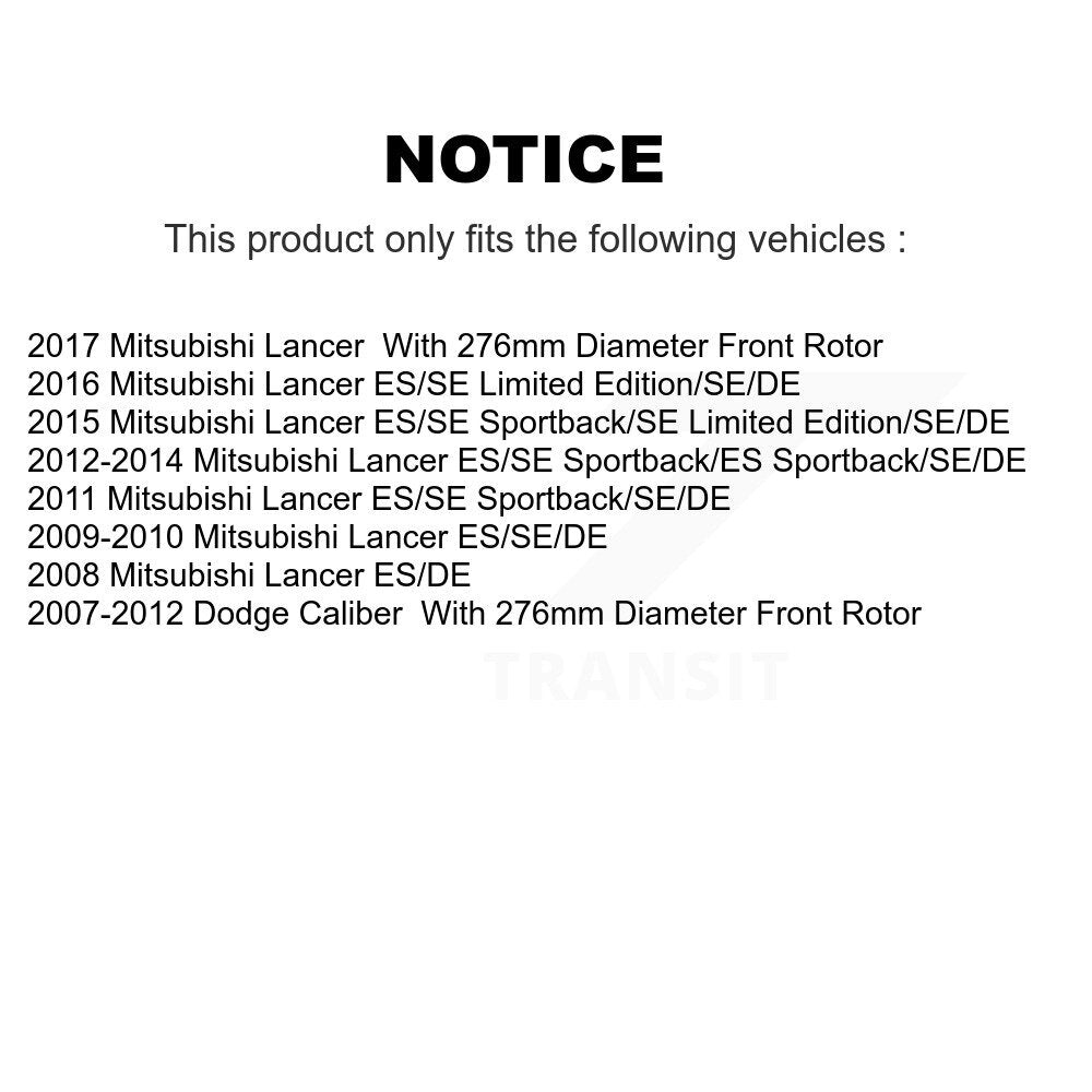 Disc Brake Rotor Kit-KD-100028 - Kit.bestparts.ca