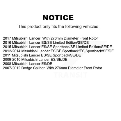 Disc Brake Rotor Kit-KD-100028 - Kit.bestparts.ca