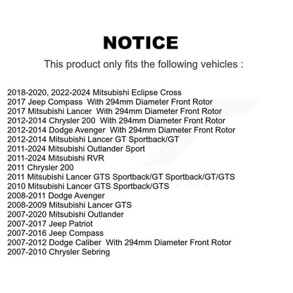 Disc Brake Rotor Kit-KD-100029 - Kit.bestparts.ca