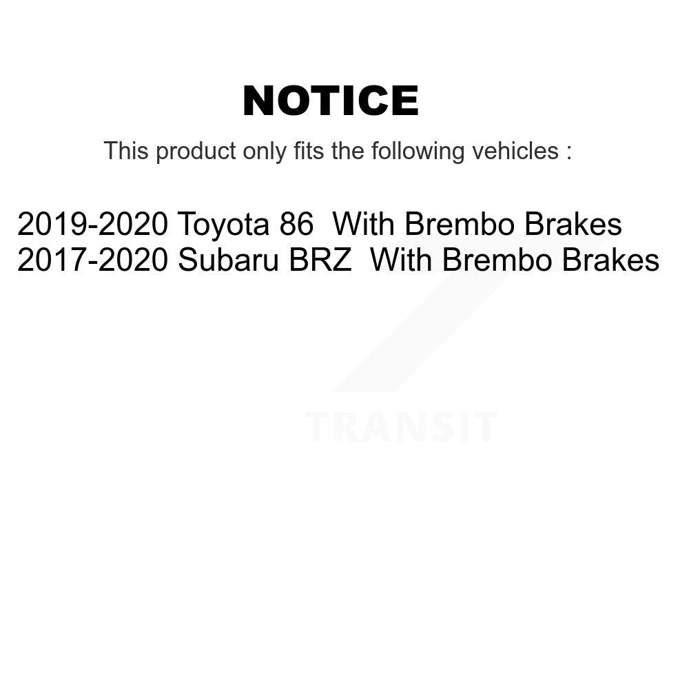 Disc Brake Rotor Kit-KD-100683 - Kit.bestparts.ca