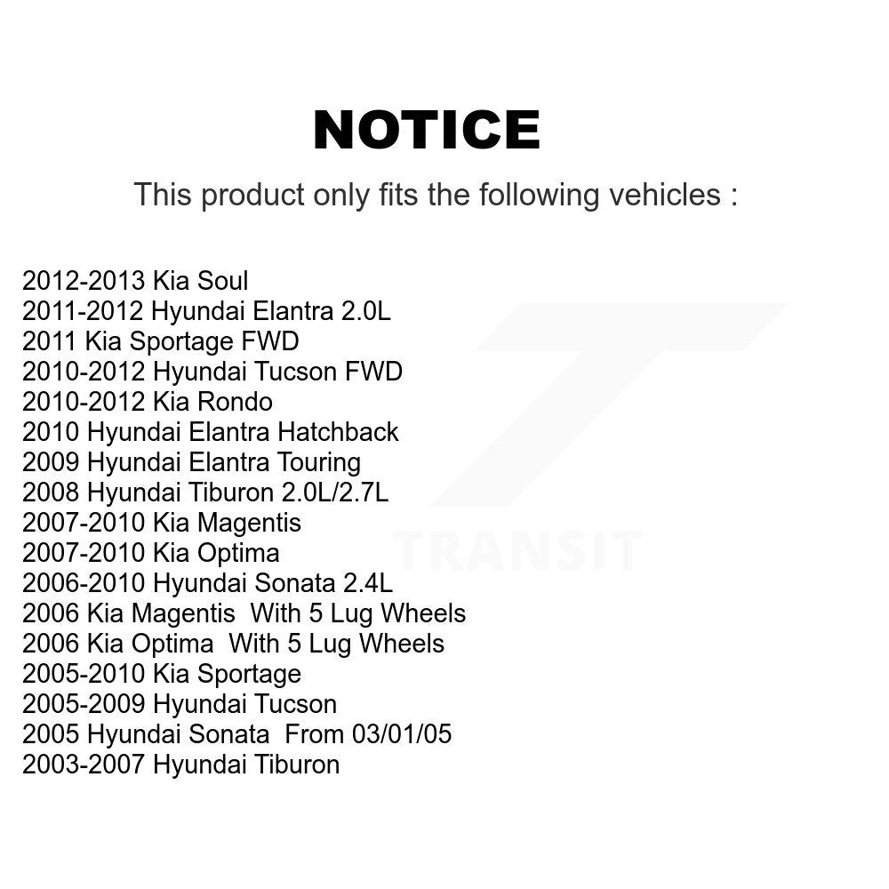 Disc Brake Rotor Kit-KD-100746