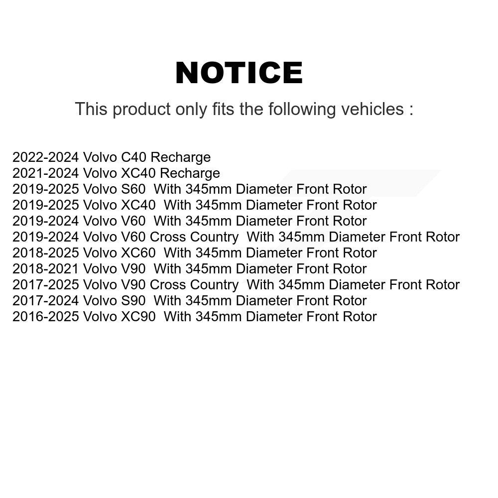 Disc Brake Rotor Kit-KD-100756 Kit.bestparts.ca