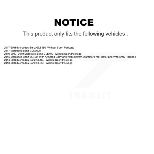 Disc Brake Rotor Kit-KD-100758