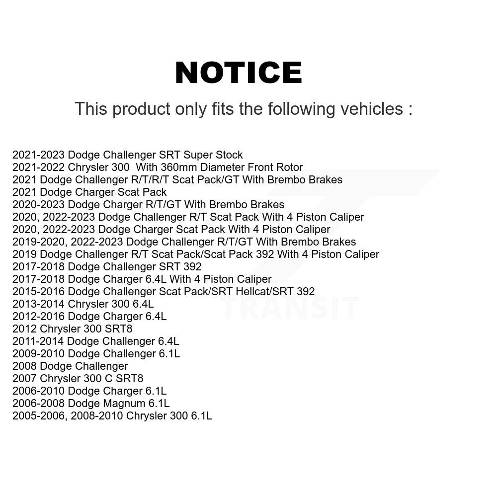 Disc Brake Rotor Kit-KD-100762 Kit.bestparts.ca