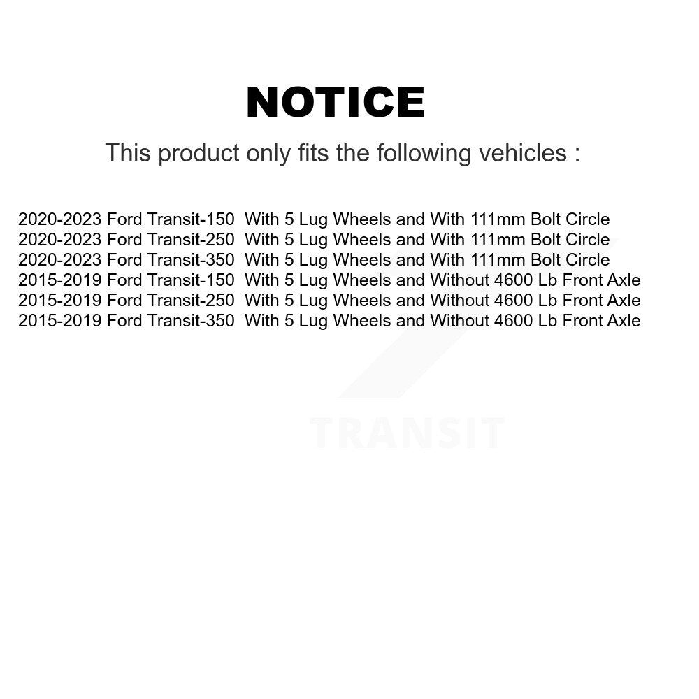 Disc Brake Rotor Kit-KD-100827 Kit.bestparts.ca