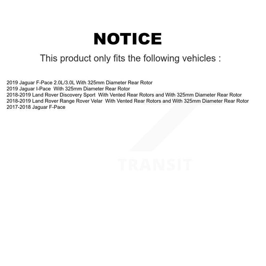 Disc Brake Rotor Kit-KD-100867