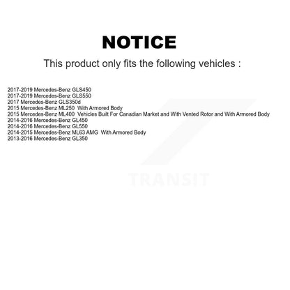 Disc Brake Rotor Kit-KD-100871