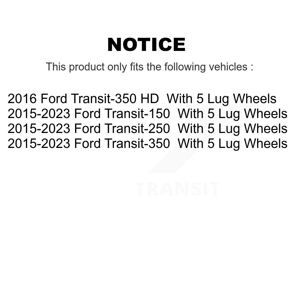 Disc Brake Rotor Kit-KD-100888 Kit.bestparts.ca