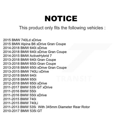 Disc Brake Rotor Kit-KD-100891