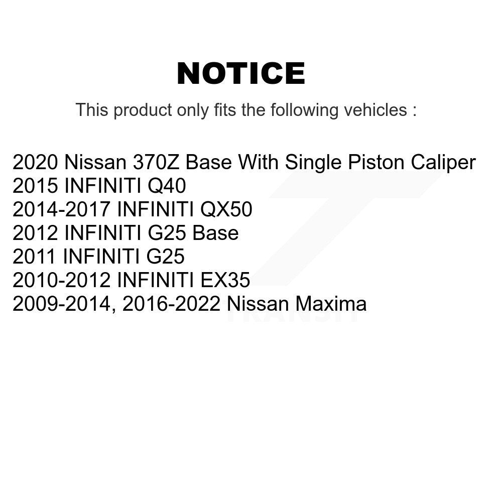 Coated Disc Rotors and Ceramic Brake Pads Kit-KDA-102197 - Kit.bestparts.ca Kit.bestparts.ca