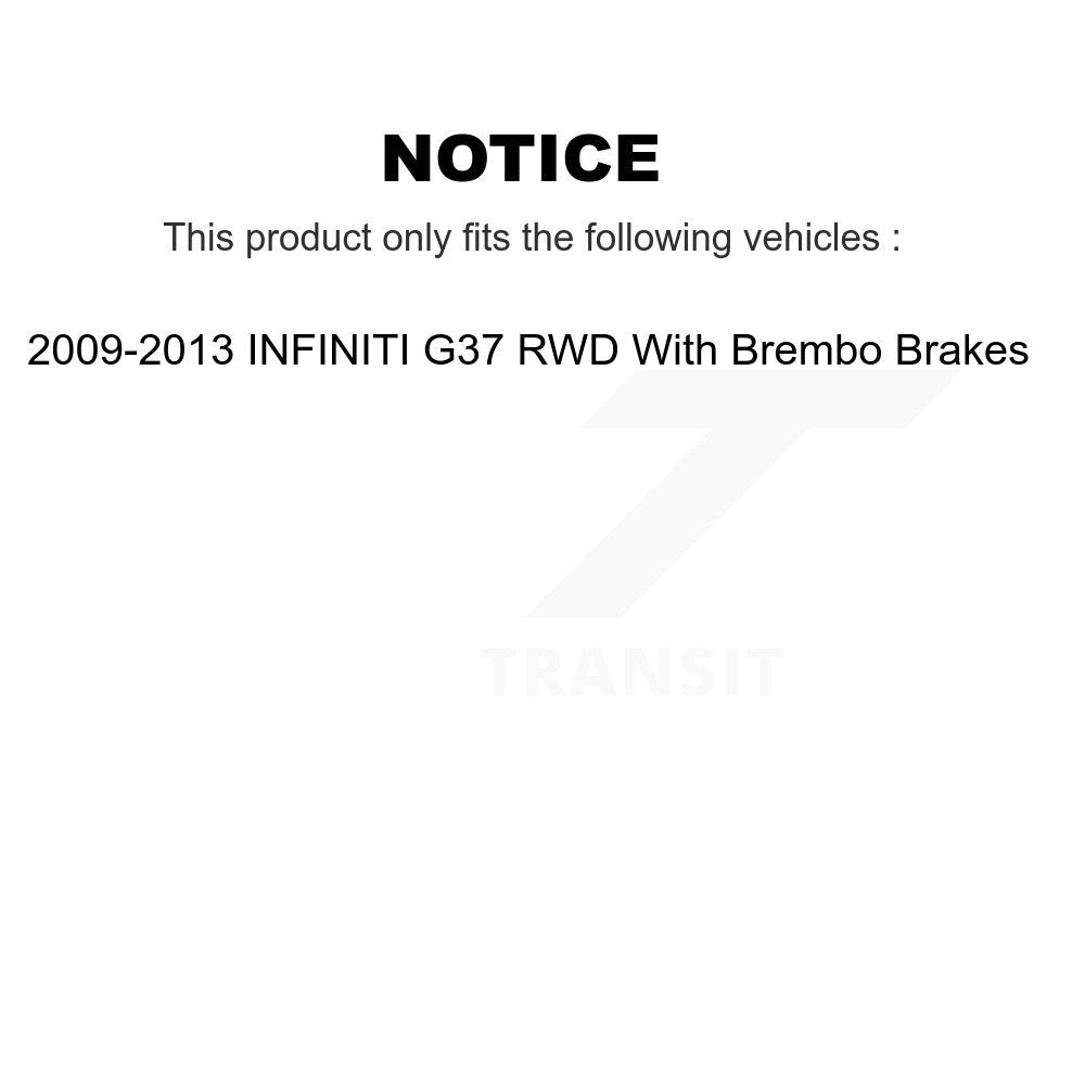 Disc Rotors and Ceramic Brake Pads Kit-KDC-100579 - Kit.bestparts.ca