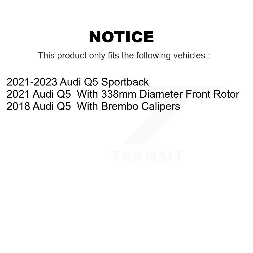 Coated Disc Rotors and Ceramic Brake Pads Kit-KDC-101090 - Kit.bestparts.ca