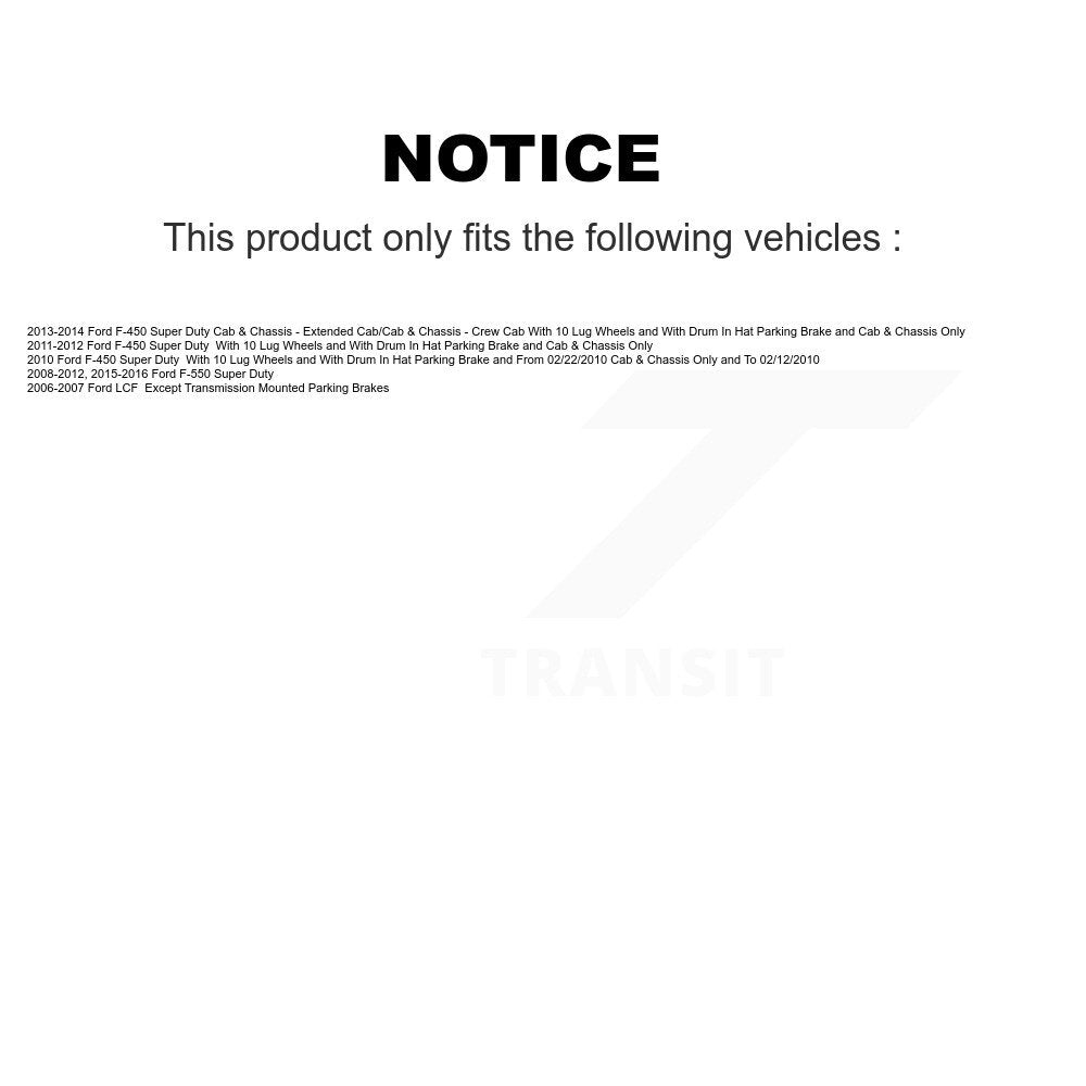 Coated Disc Rotors and Semi-Metallic Brake Pads Kit-KDF-101721 - Kit.bestparts.ca