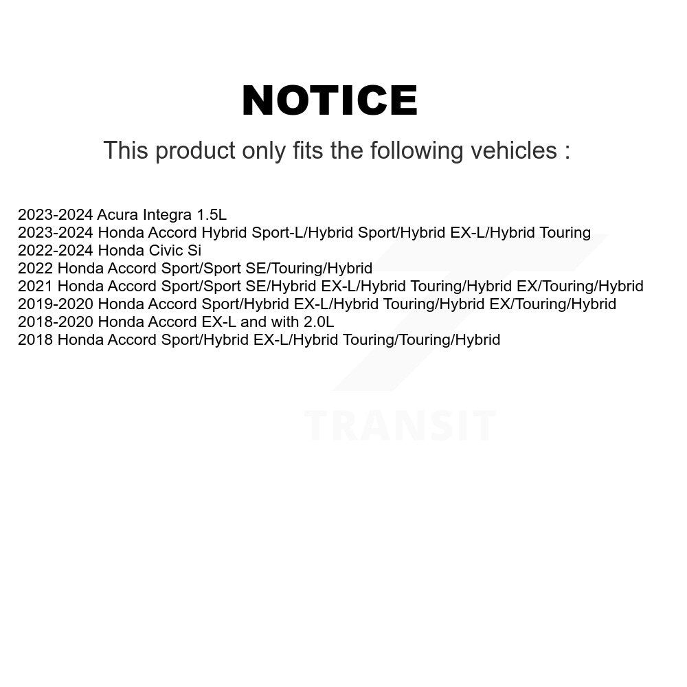 Coated Disc Rotors and Semi-Metallic Brake Pads Kit-KDS-101023 - Kit.bestparts.ca