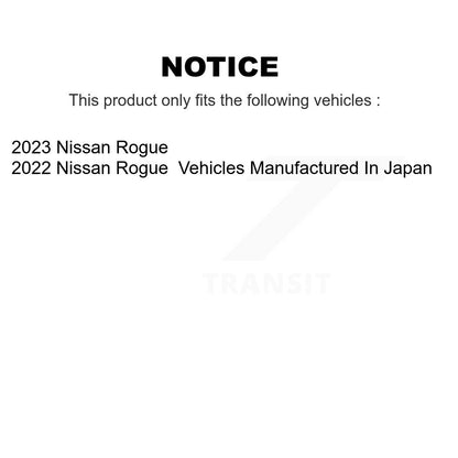 Disc Rotors and Semi-Metallic Brake Pads Kit-KDS-101596