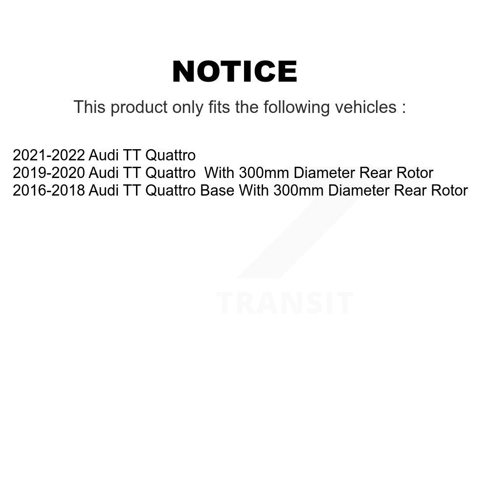Disc Rotors and Ceramic Brake Pads Kit-KDT-100596 - Kit.bestparts.ca