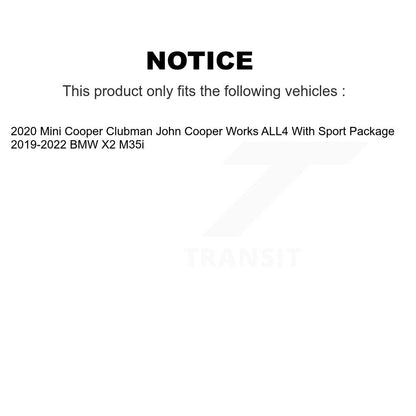 Disc Rotors and Ceramic Brake Pads Kit-KDT-101277 - Kit.bestparts.ca