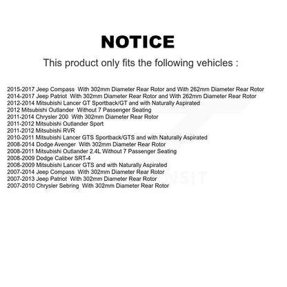 Coated Disc Rotors and Ceramic Brake Pads Kit-KDT-101498 - Kit.bestparts.ca