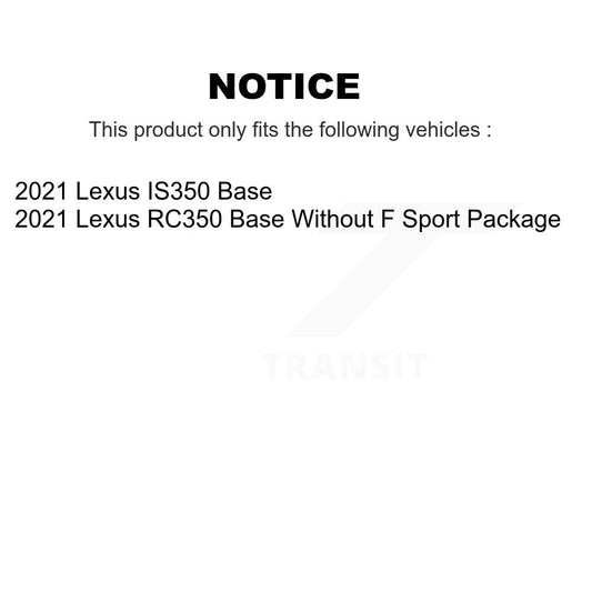 Disc Rotors and Ceramic Brake Pads Kit-KDT-102168