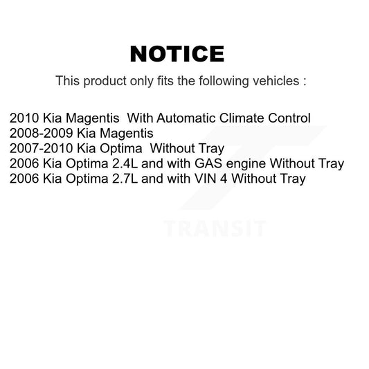 Air Filter Kit-KFL-102198 - Kit.bestparts.ca