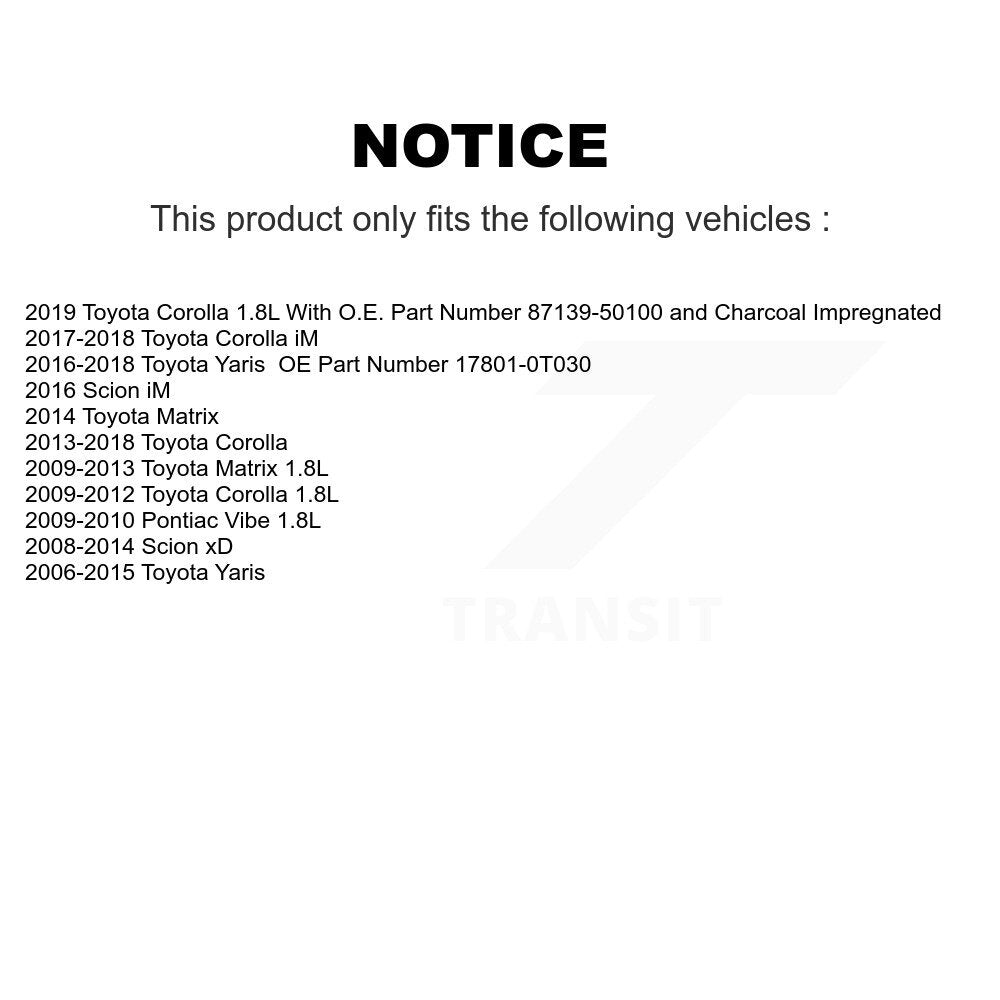 Air Filter Kit-KFL-102600 - Kit.bestparts.ca Kit.bestparts.ca