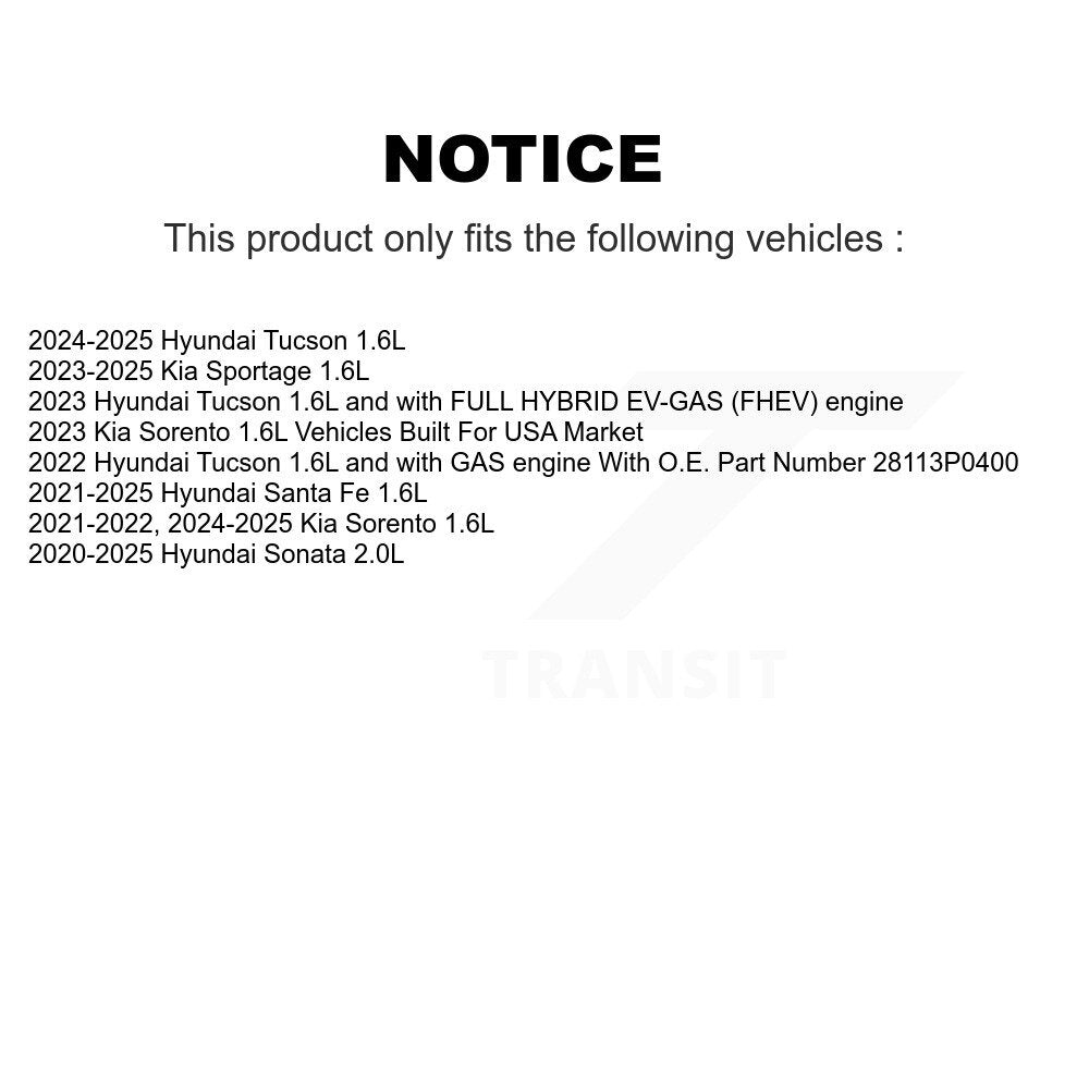 Air Filter Kit-KFL-103061 - Kit.bestparts.ca