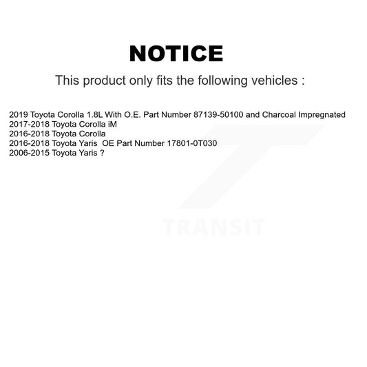 Cabin Air Filter Kit-KFM-100627 - Kit.bestparts.ca