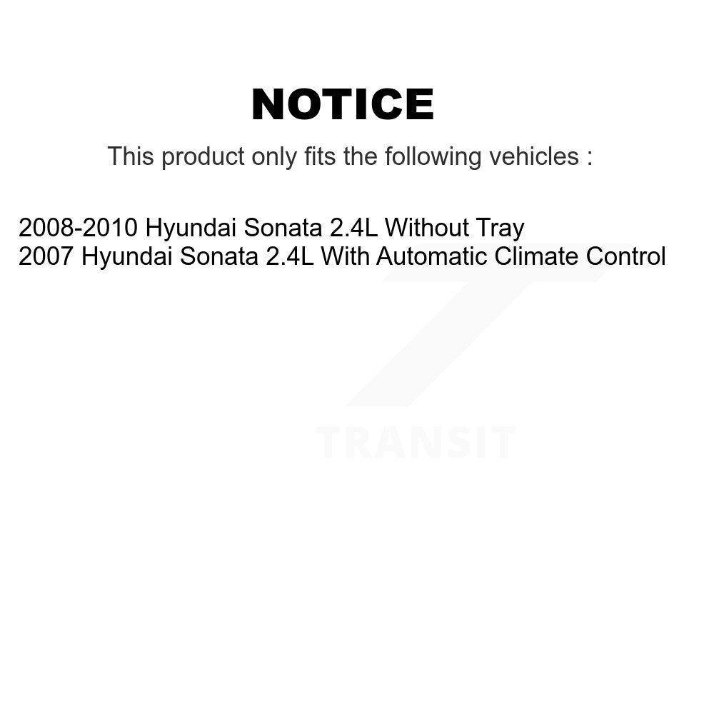 Cabin Air Filter Kit-KFM-101576 - Kit.bestparts.ca