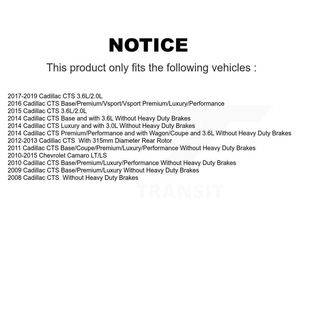 Disc Brake Rotor Kit-KG-100410 - Kit.bestparts.ca