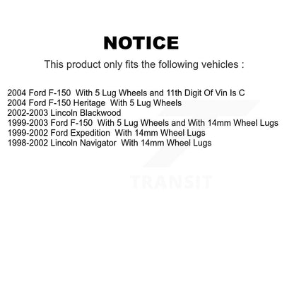 Disc Brake Rotor Kit-KG-100429 - Kit.bestparts.ca