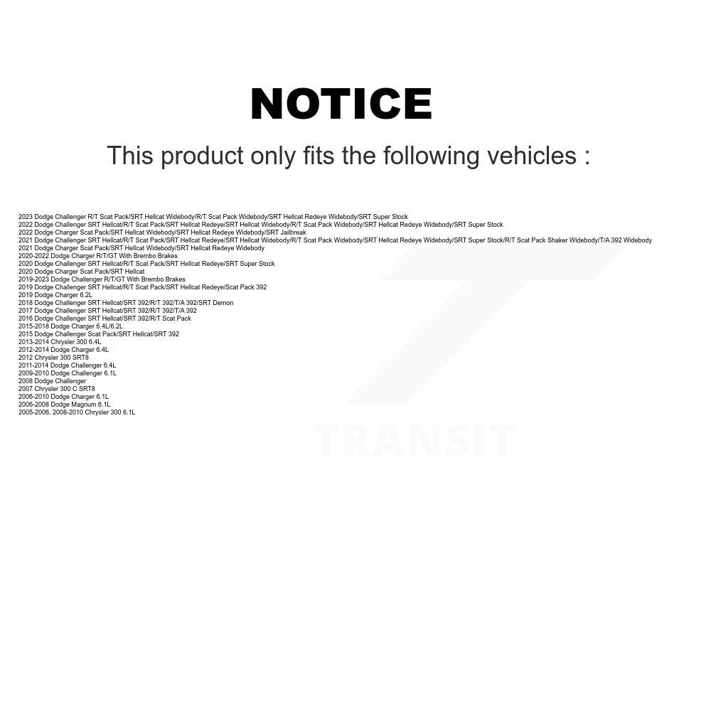Disc Brake Rotor Kit-KG-100483 - Kit.bestparts.ca